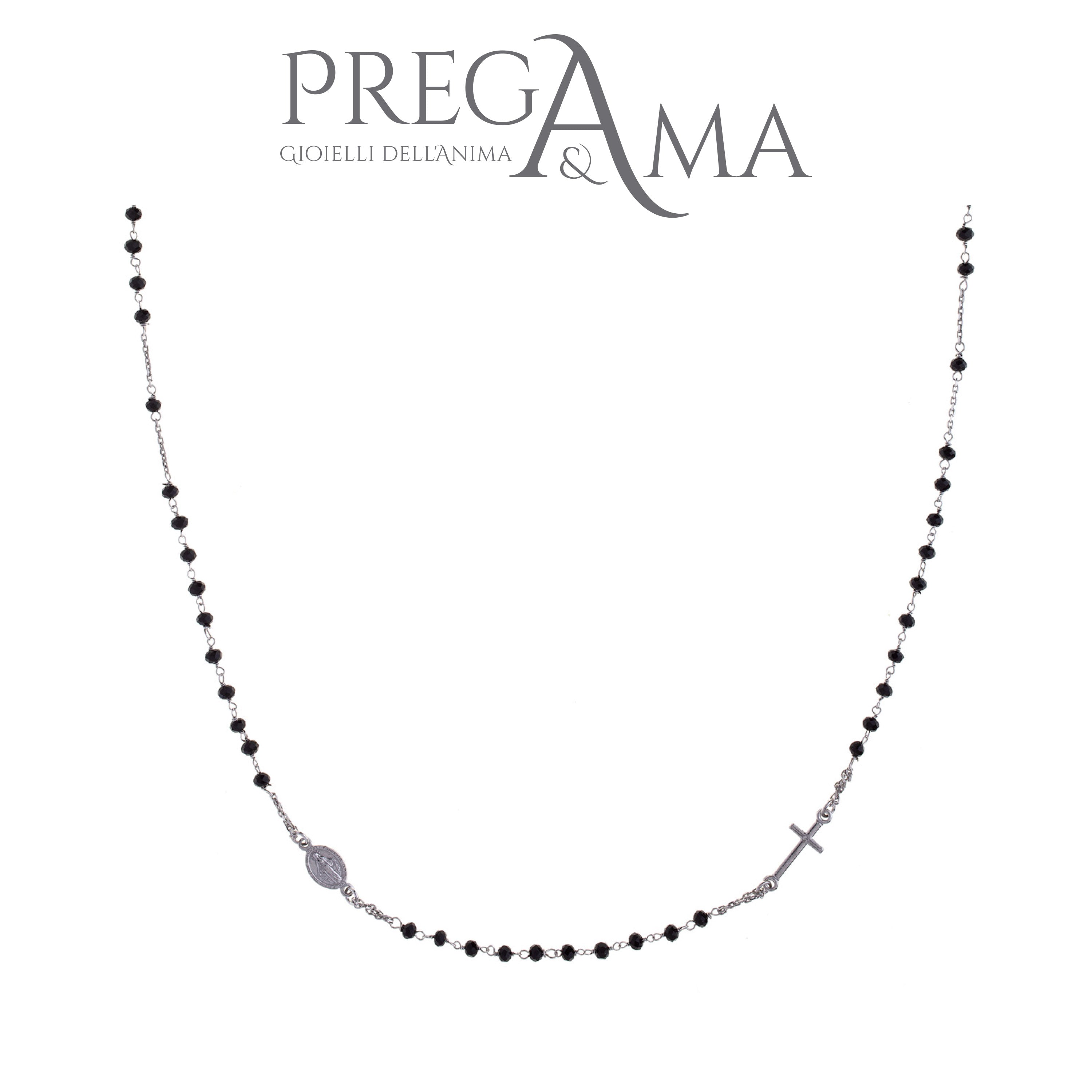Collana Rosario Prega & Ama Argento 925