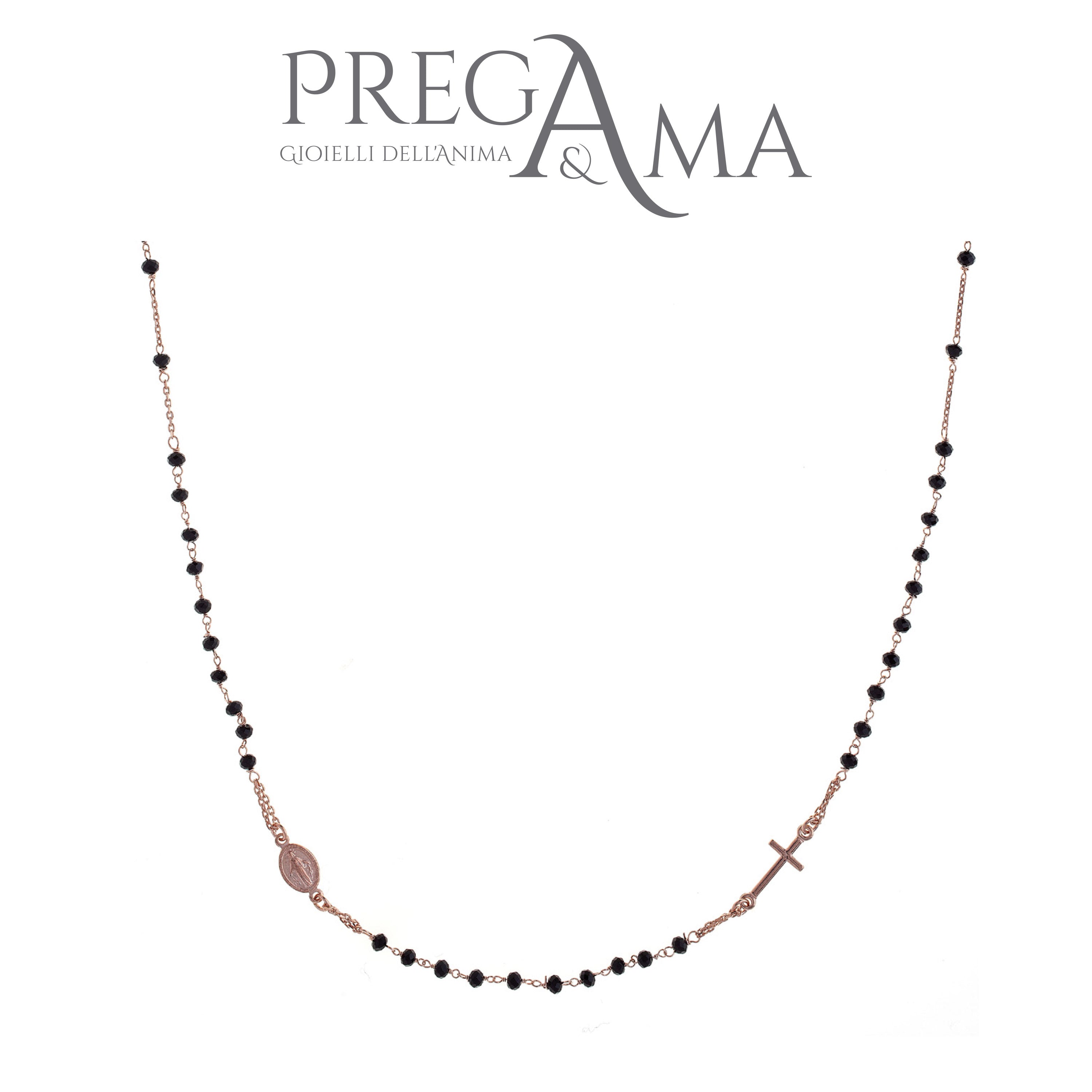 Collana Rosario Prega & Ama Argento 925