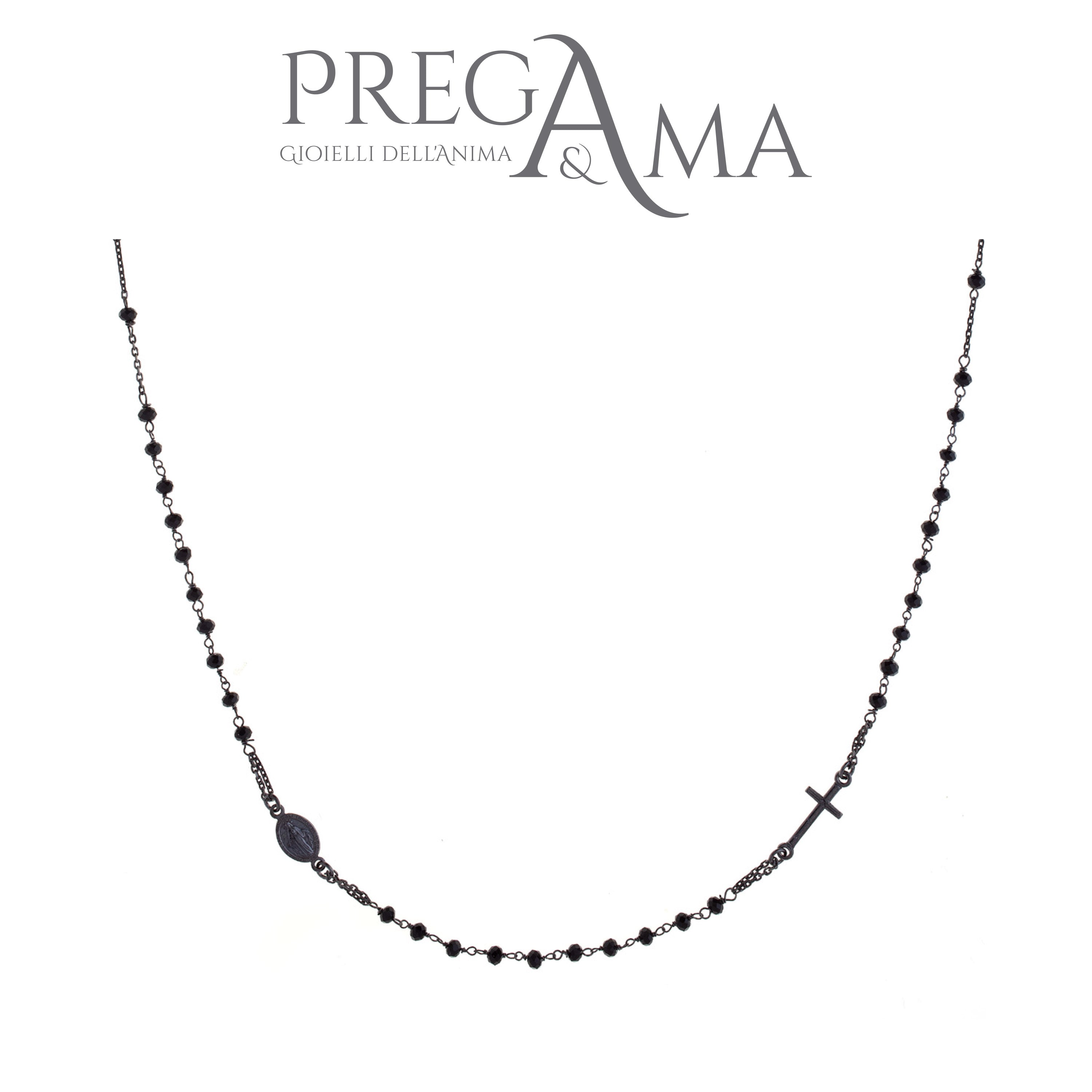 Collana Rosario Prega & Ama Argento 925