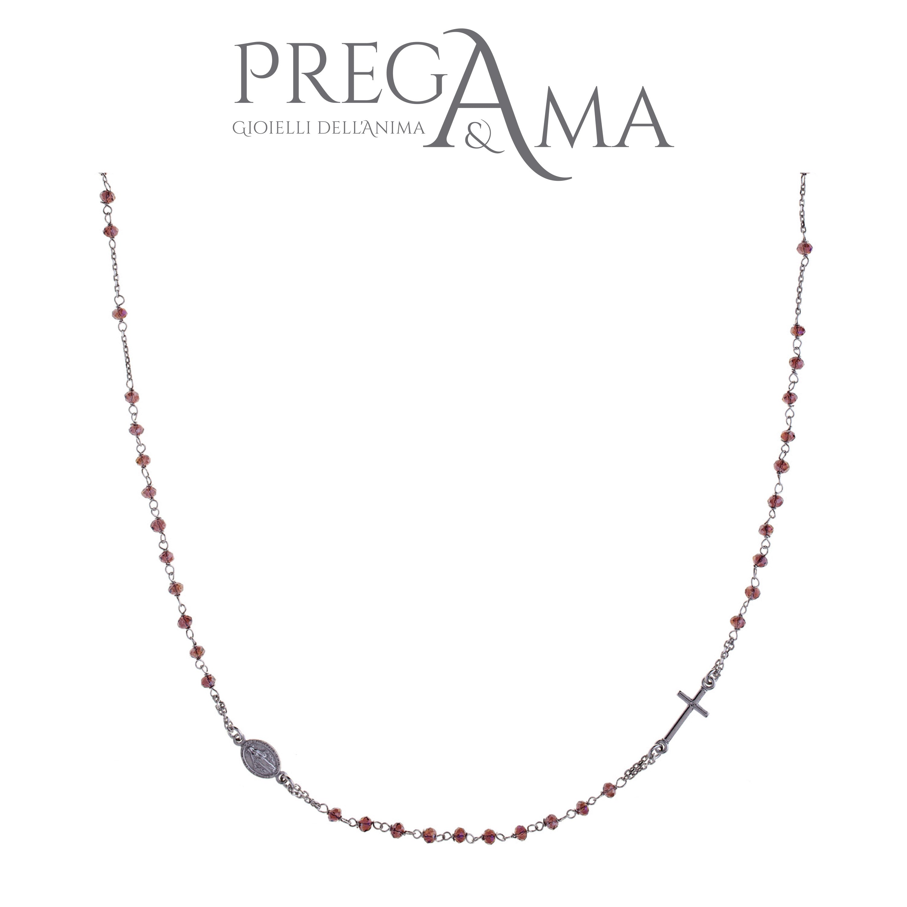 Collana Rosario Prega & Ama Argento 925