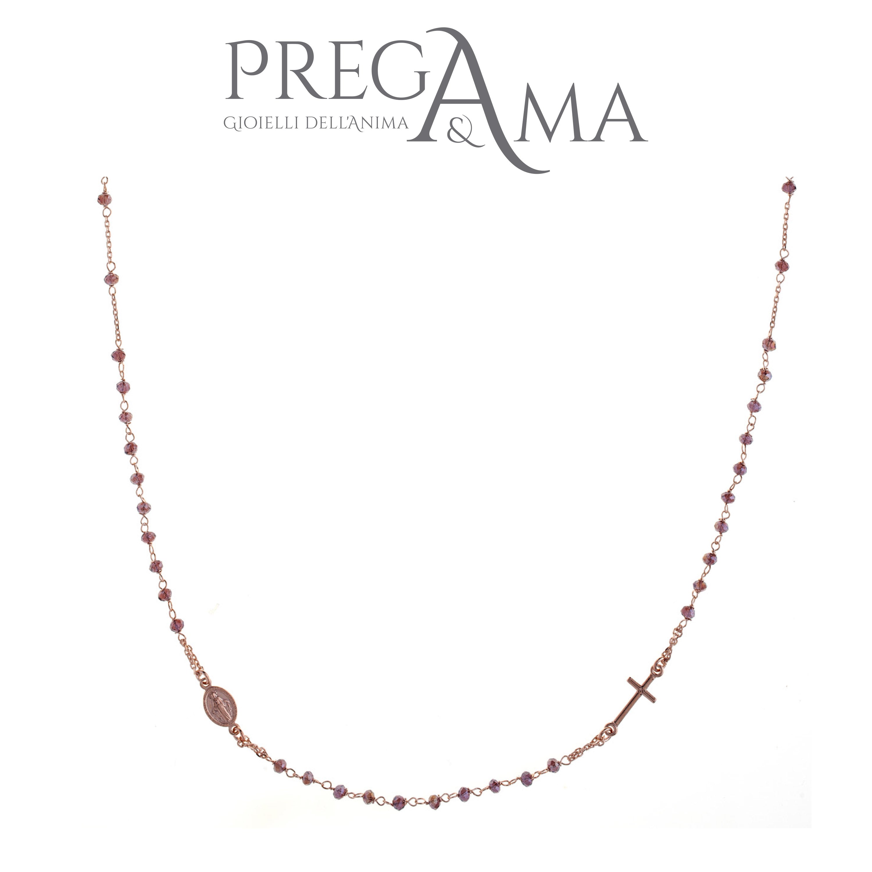 Collana Rosario Prega & Ama Argento 925