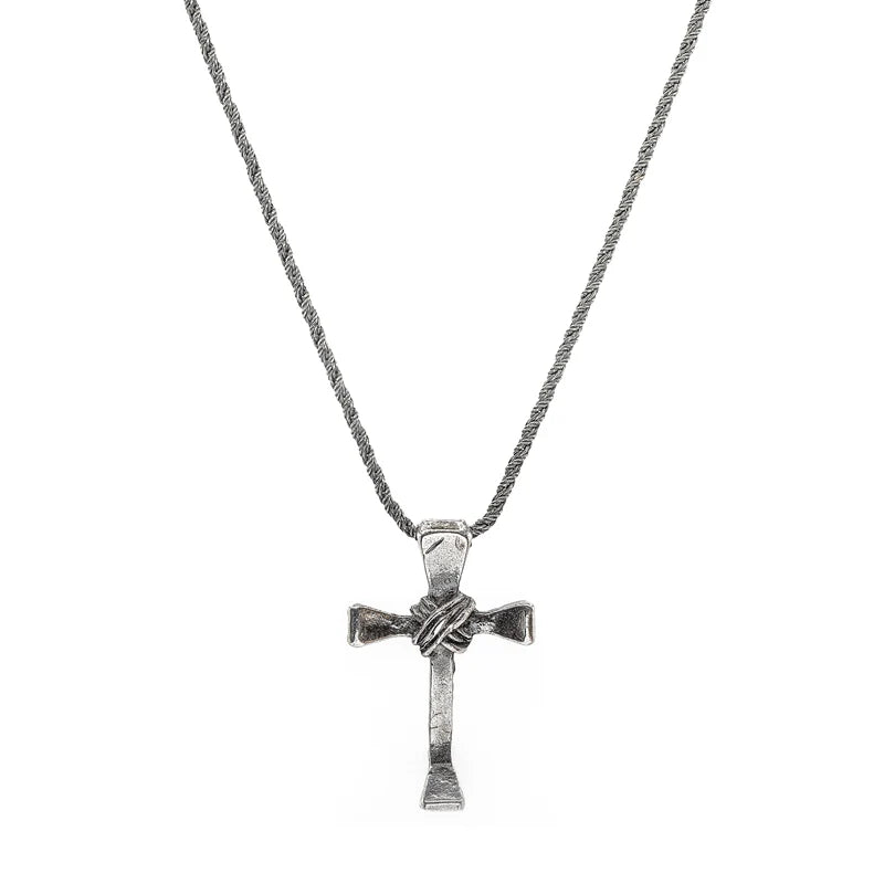 Vitae Collana Croce Filo con Nodo