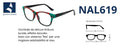 Navigare Occhiale L619 lettura unisex multicolor con righe e pois