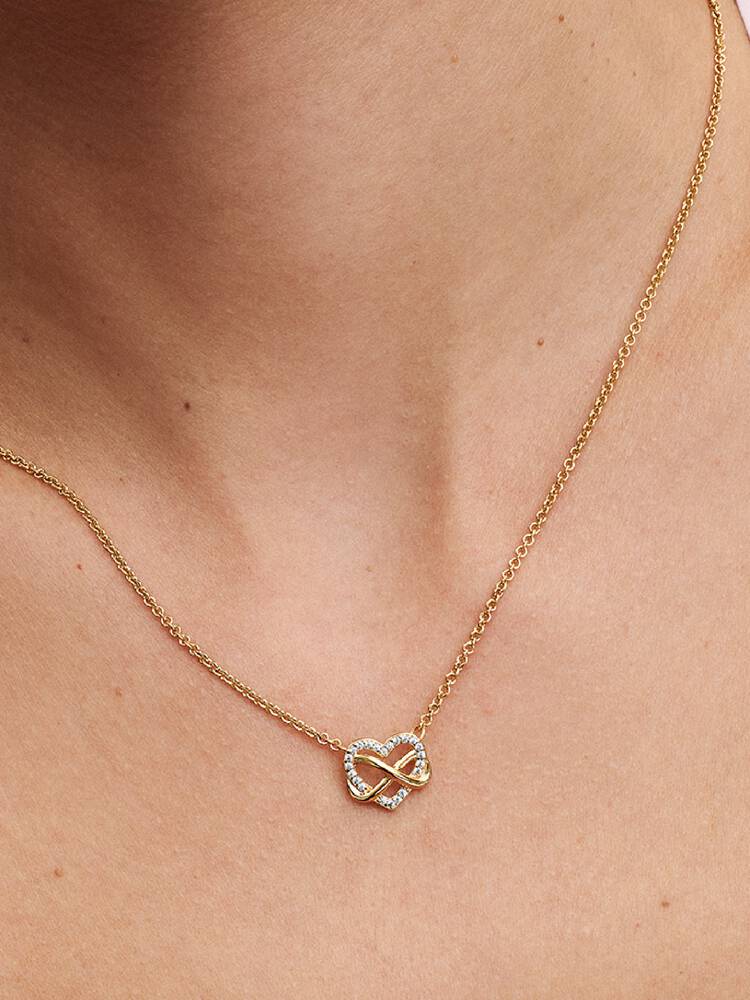 Pandora Collana Cuore Infinito Pietre Luminose