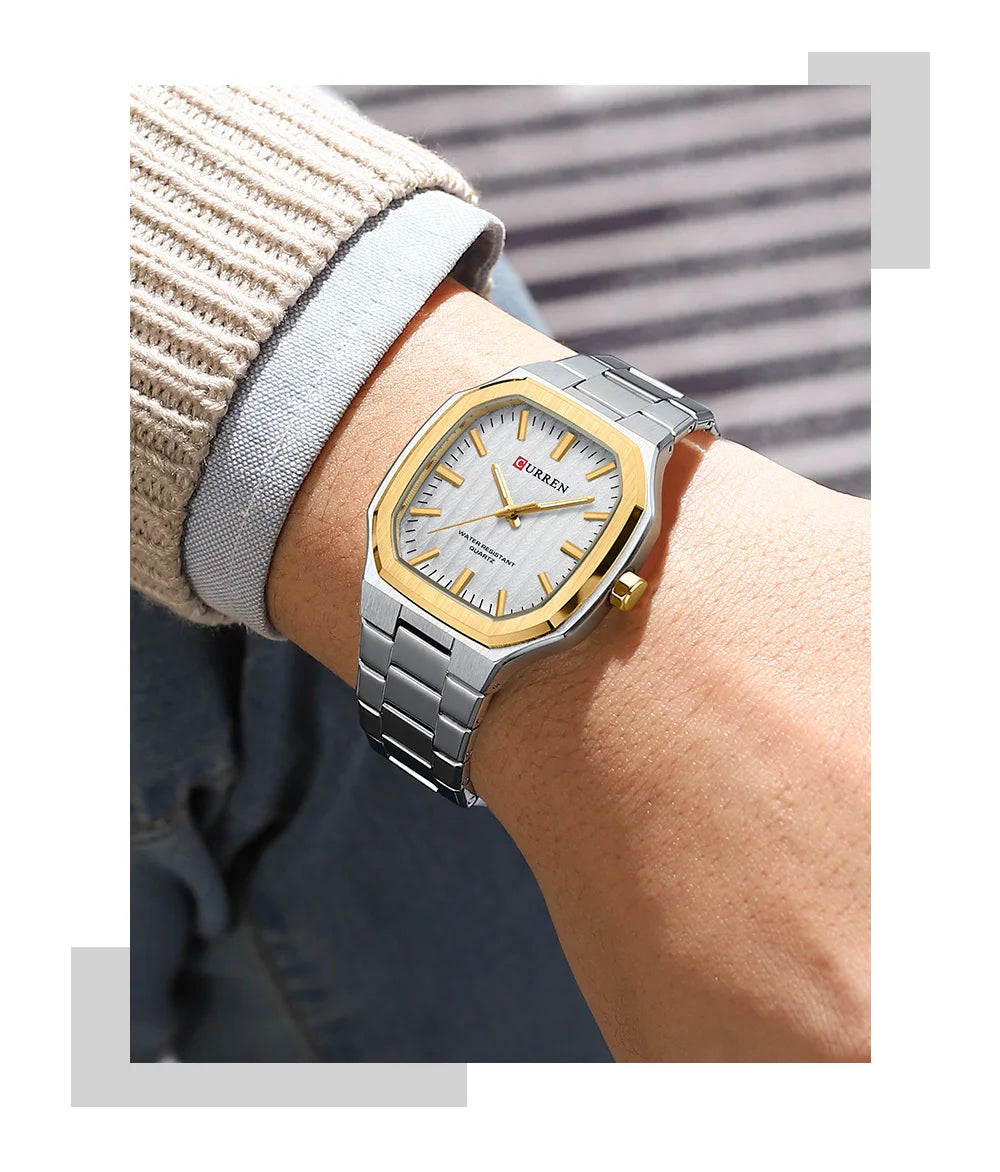 CURREN 8458 Orologio da Uomo Analogico