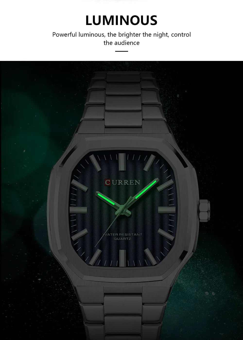 CURREN 8458 Orologio da Uomo Analogico