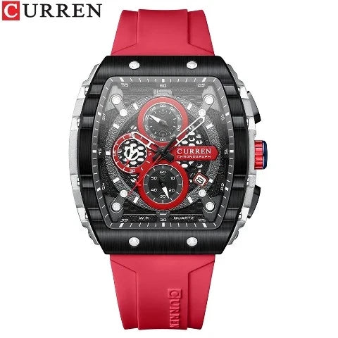 CURREN Orologio da Uomo con Quadrante Colorato