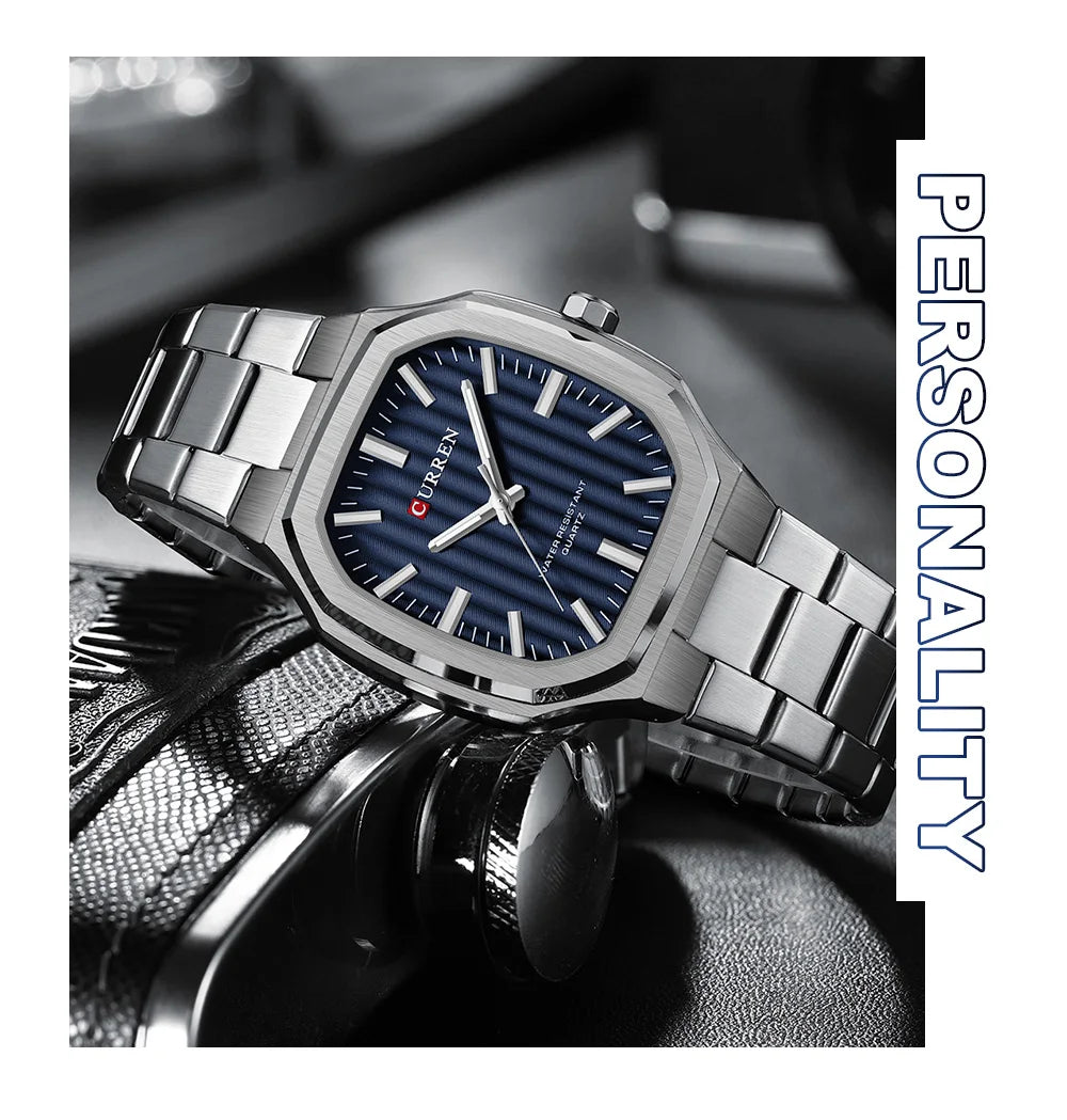 CURREN 8458 Orologio da Uomo Analogico