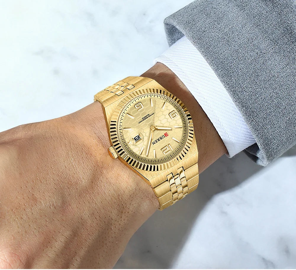 CURREN Joubile Orologio da Uomo con Quadrante Colorato