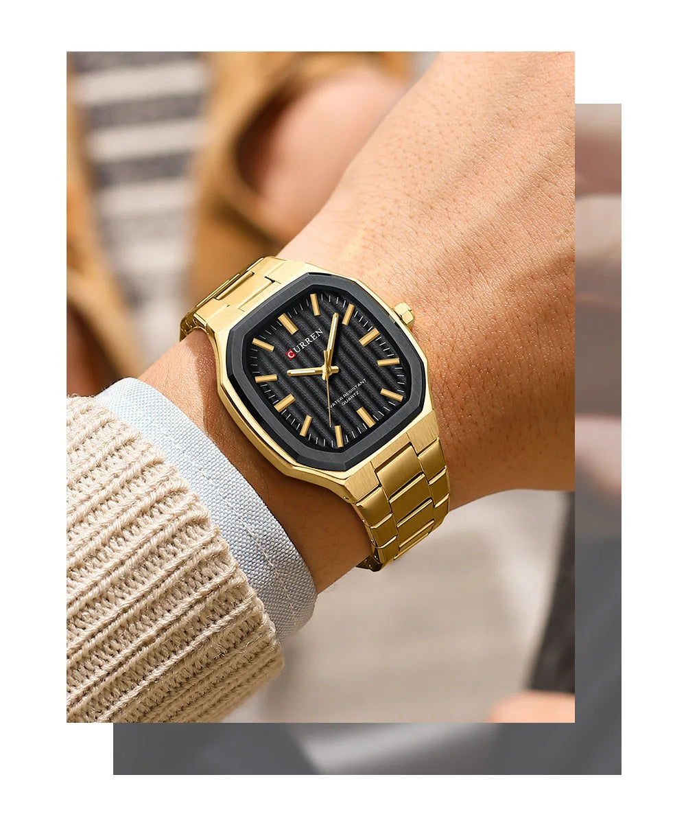 CURREN 8458 Orologio da Uomo Analogico