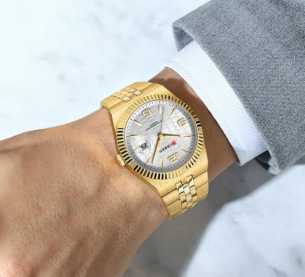 CURREN Joubile Orologio da Uomo con Quadrante Colorato