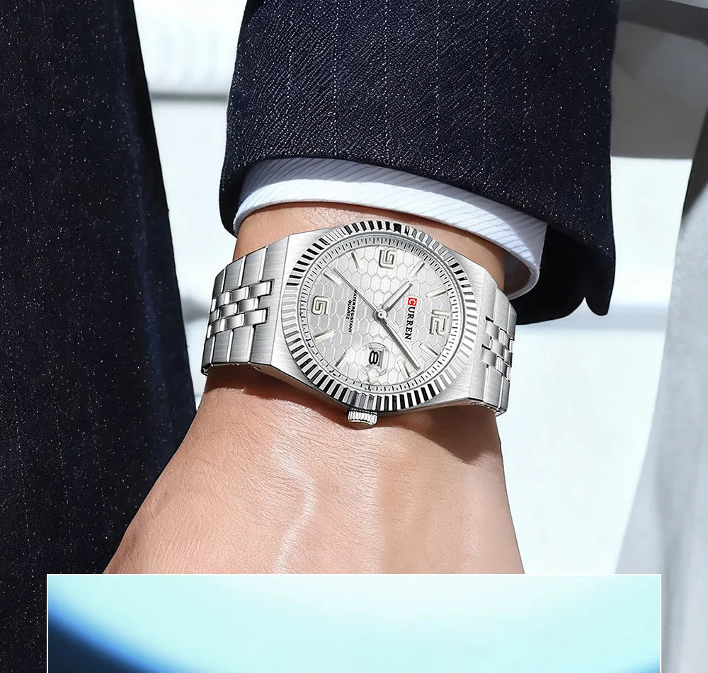 CURREN Joubile Orologio da Uomo con Quadrante Colorato