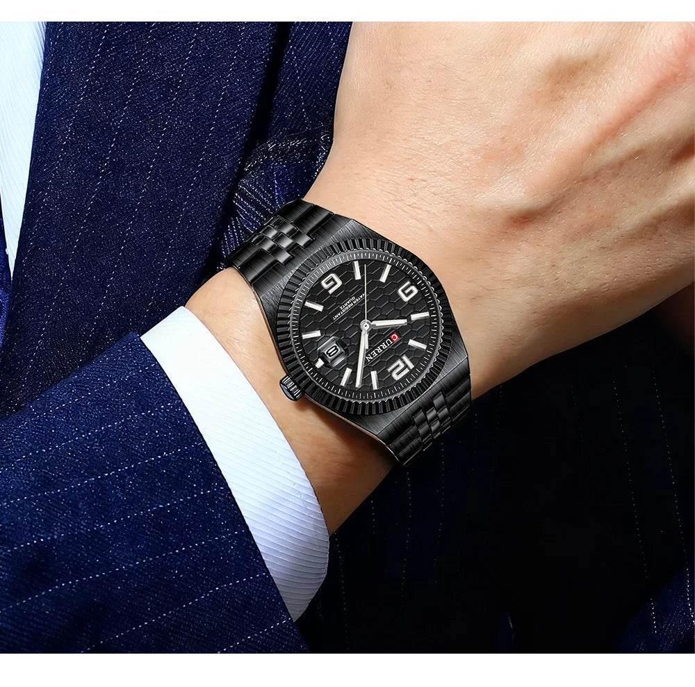 CURREN Joubile Orologio da Uomo con Quadrante Colorato