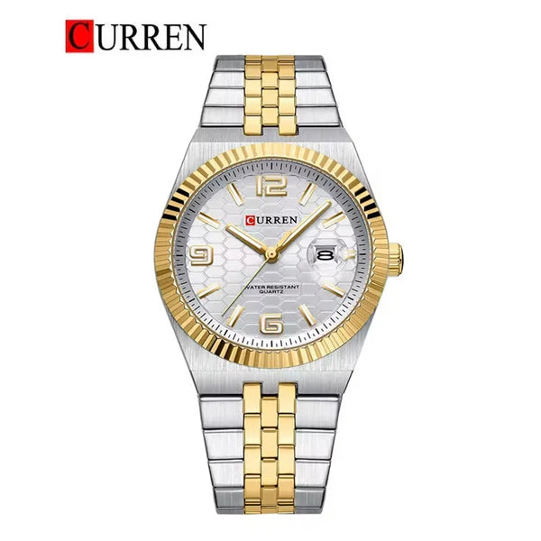 CURREN Joubile Orologio da Uomo con Quadrante Colorato