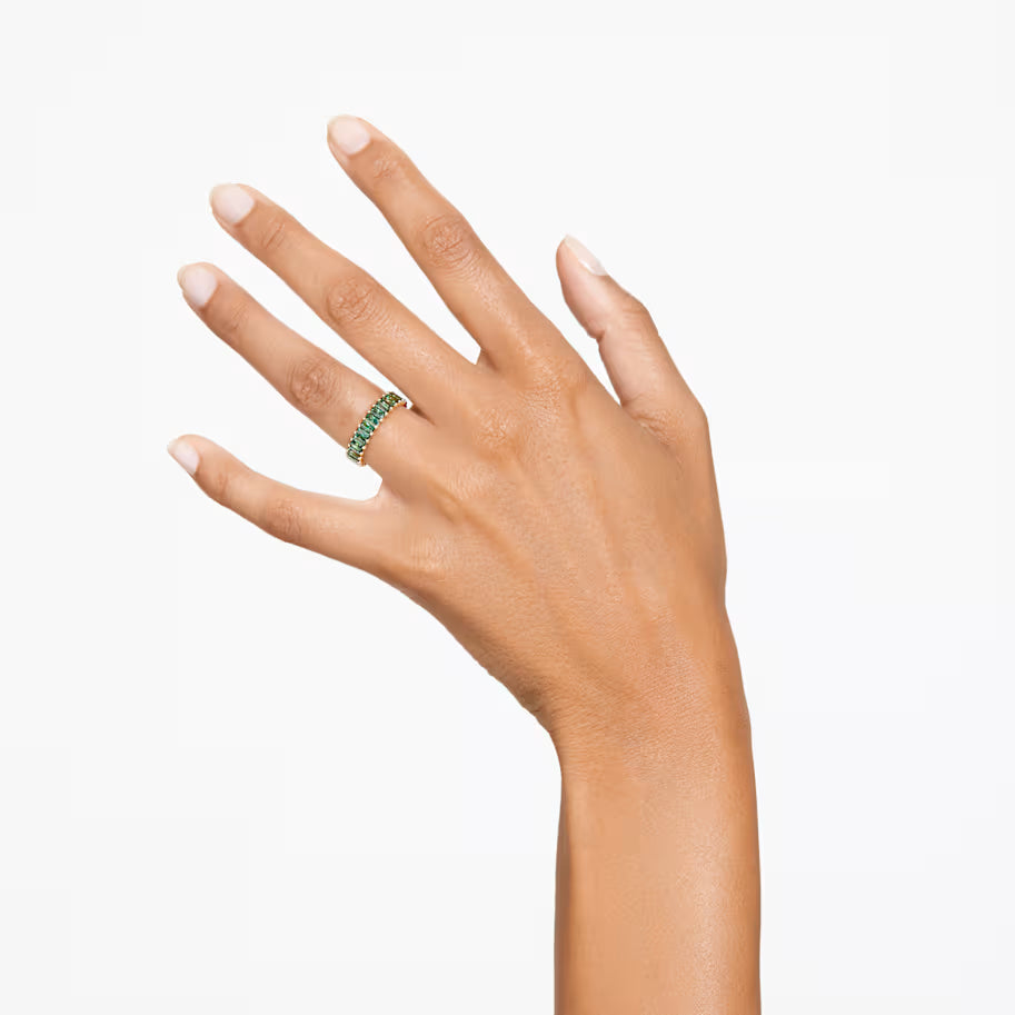 Swarovski Matrix Anello con Zirconia Taglio Baguette