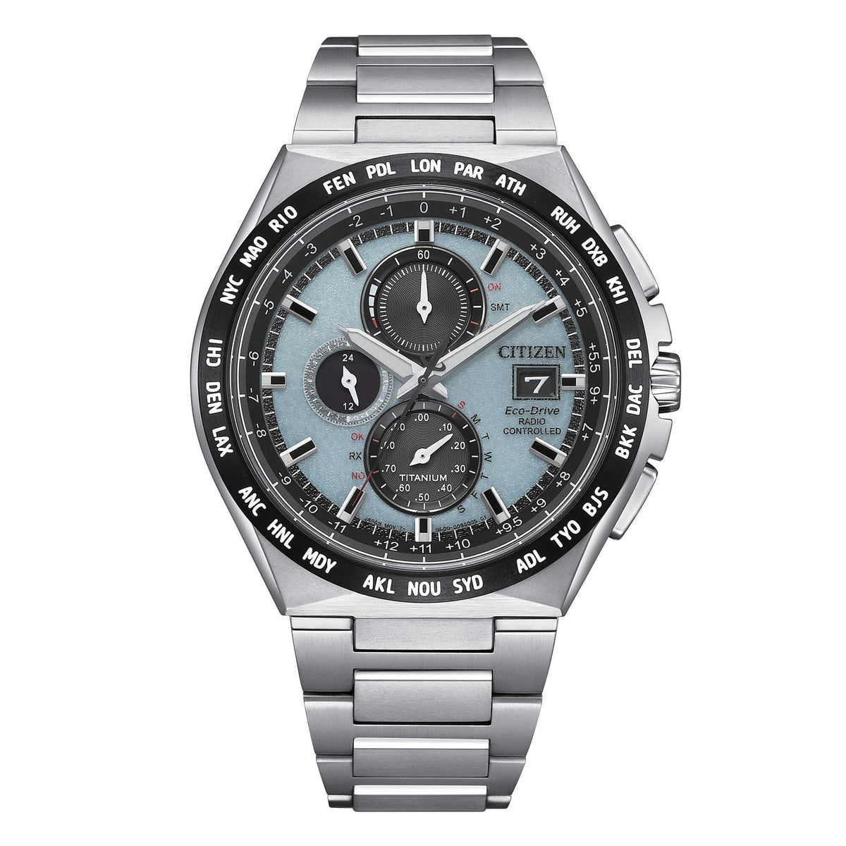 Citizen AT8 Super Titanio – Orologio Uomo Radiocontrollato Eco-Drive