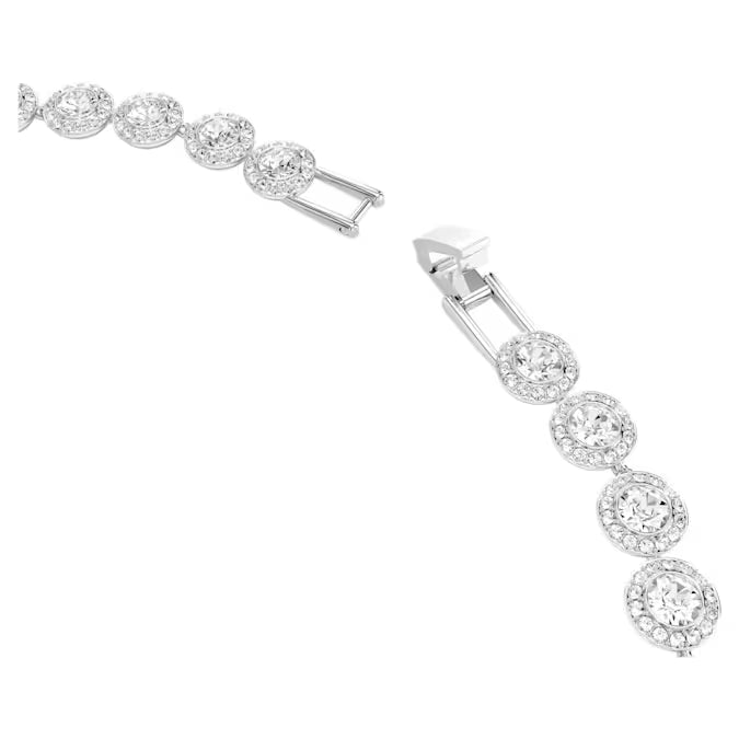 Swarovski Una Angelic – Collana Donna Cristallo Bianco Placcato Rodio