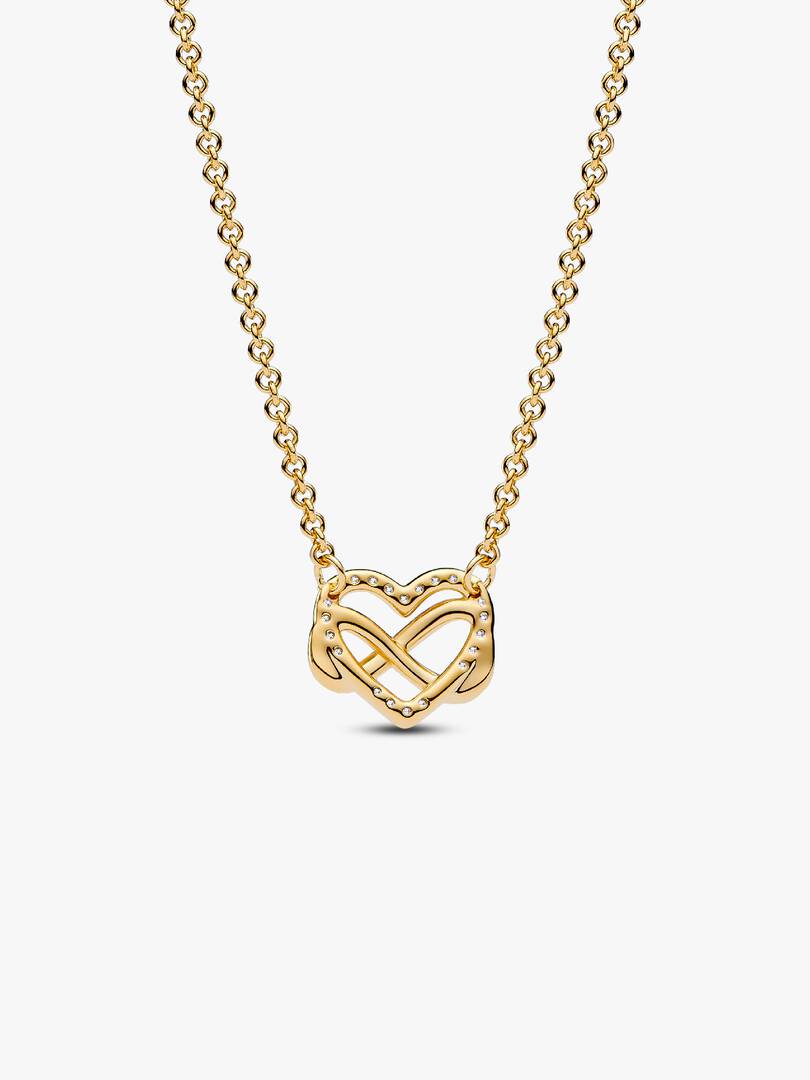 Collana Cuore Infinito Pietre Luminose