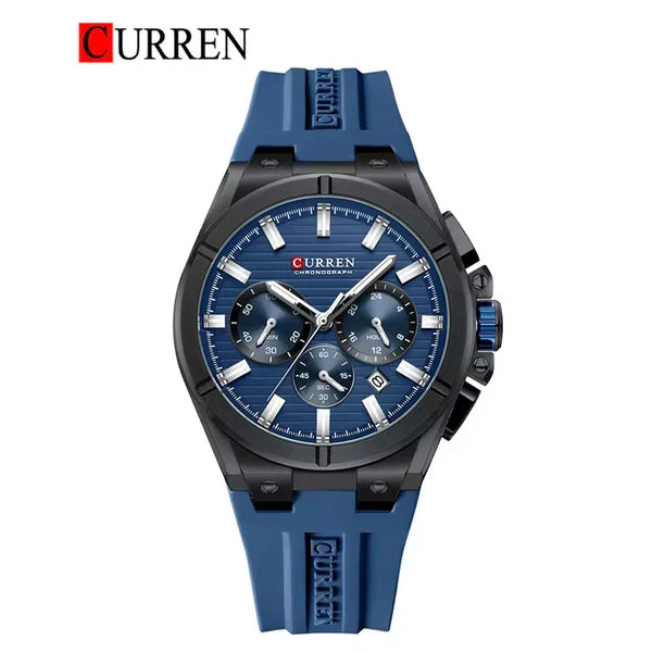CURREN Orologio da Uomo con Quadrante Colorato