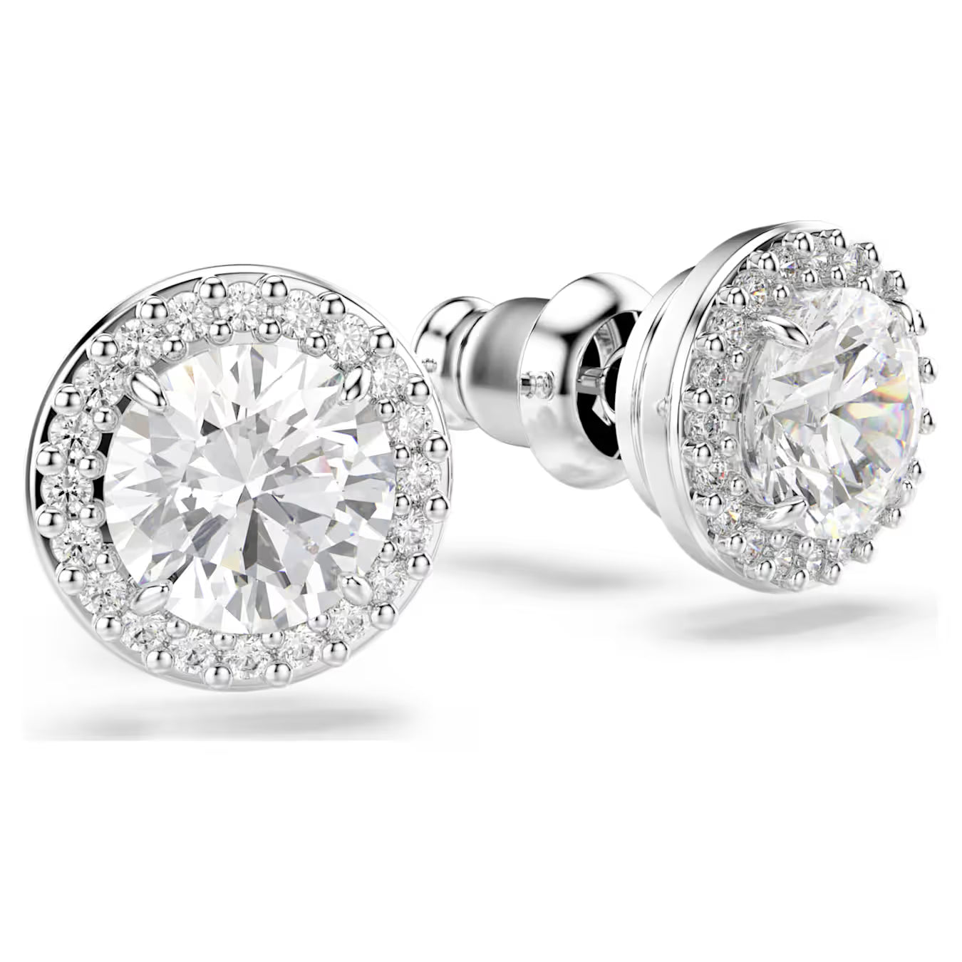 Swarovski Una Angelic Orecchini a Lobo con Cristalli