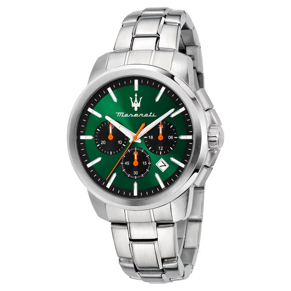 Maserati Successo – Orologio Uomo Cronografo Acciaio Silver