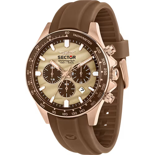 Orologio Cronografo Sector 230 Marrone