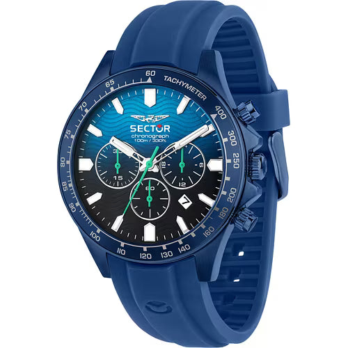 Orologio Cronografo Sector 230 Blu Navy