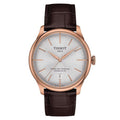 Tissot Chemin des Tourelles Powermatic con Cinturino in Pelle Marrone