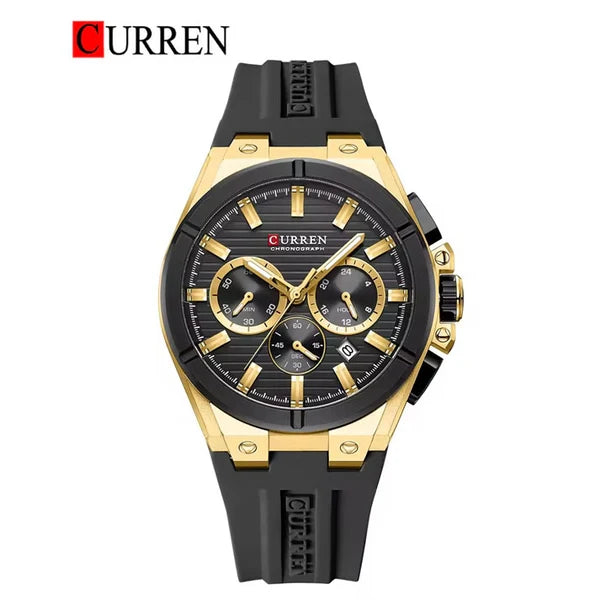 CURREN Orologio da Uomo con Quadrante Colorato