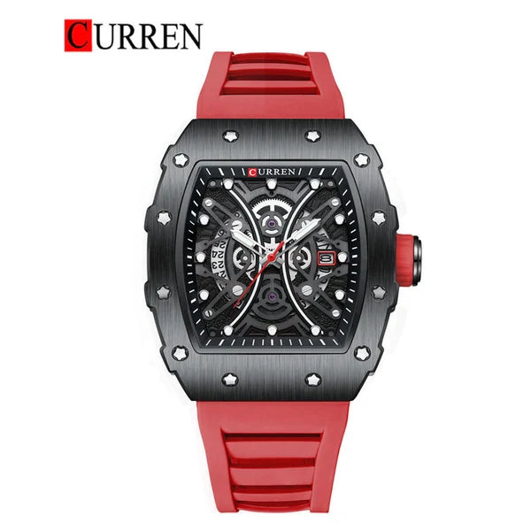 CURREN Orologio da Uomo con Quadrante Colorato